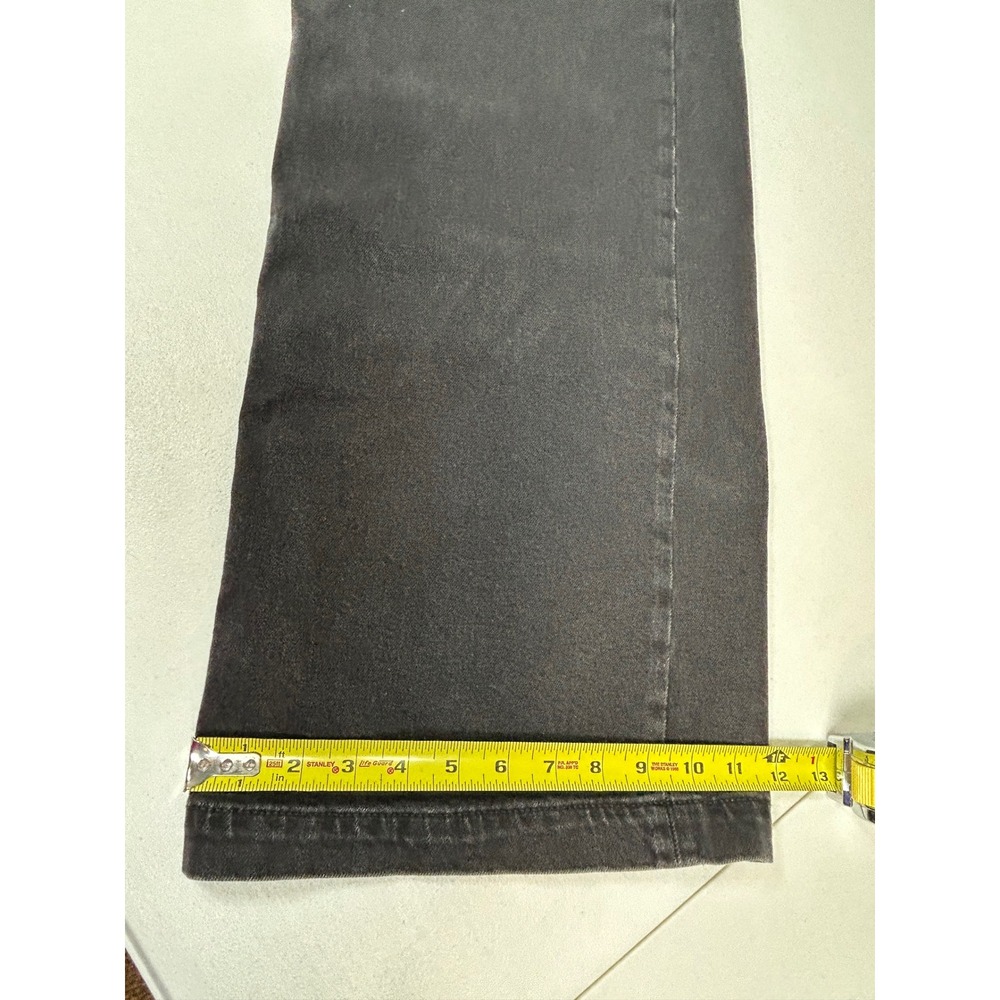 NEW $80 GAP Jeans Women's 30/10 R Black High Rise Stride Wide Leg Baggy 90s - Picture 9 of 10